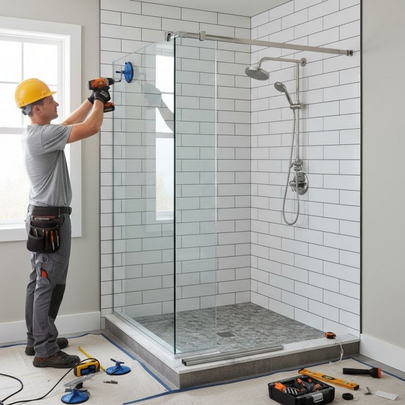Glass Shower Door Replacement in Arvada, CO