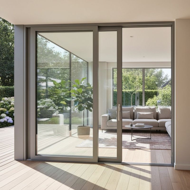 Wood Sliding Door Installation in Raleigh, NC