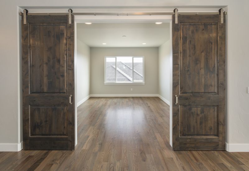 Wood Sliding Door Installation in Alpharetta, GA